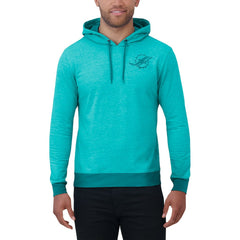 Darius Rucker Collection Tonal Knit Pullover Hoodie - Miami Dolphins