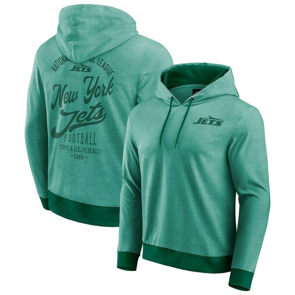Darius Rucker Collection Tonal Knit Pullover Hoodie - New York Jets