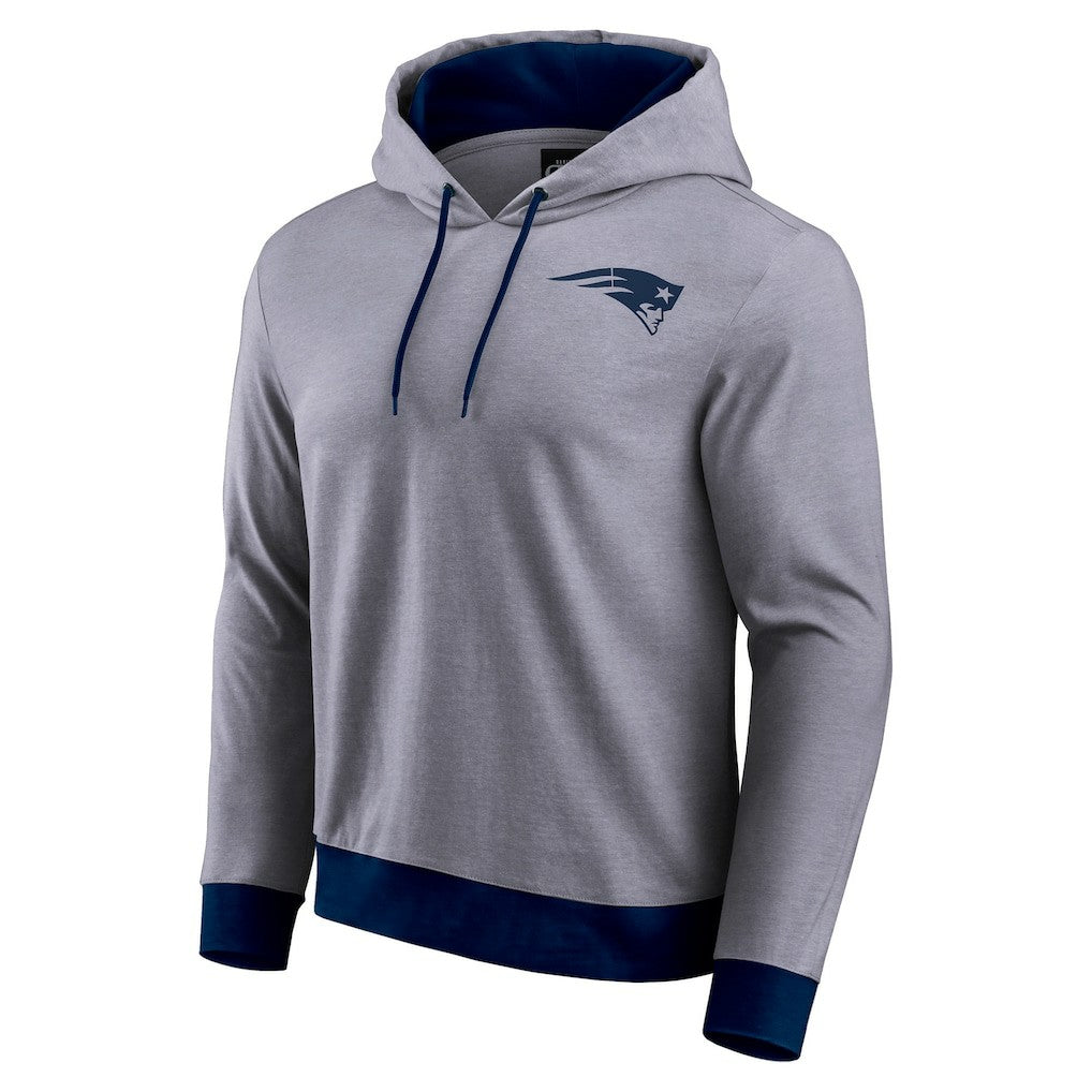 Darius Rucker Collection Tonal Knit Pullover Hoodie - New England Patriots