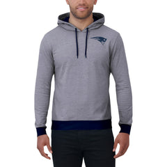 Darius Rucker Collection Tonal Knit Pullover Hoodie - New England Patriots