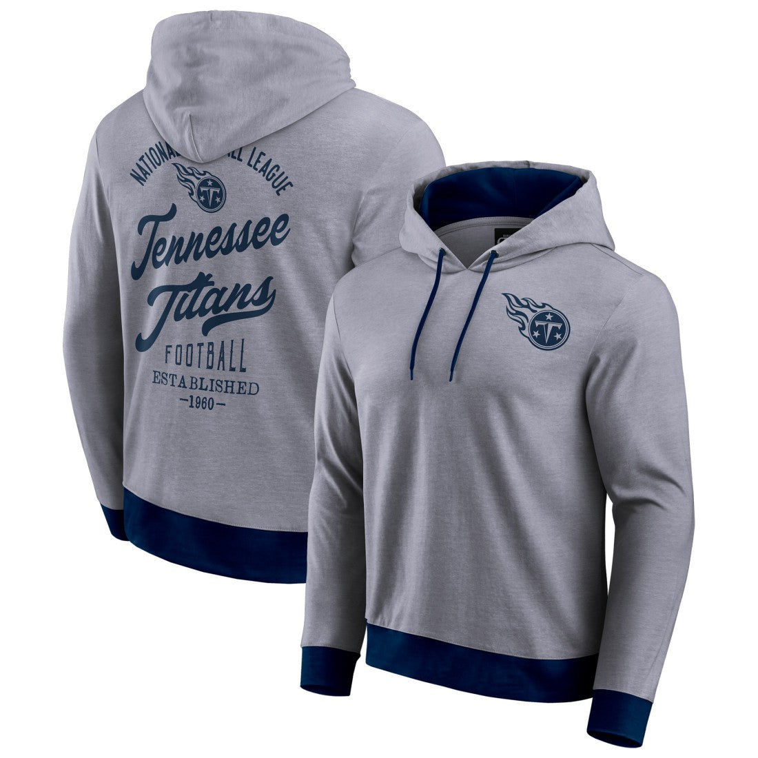 Darius Rucker Collection Tonal Knit Pullover Hoodie - Tennessee Titans