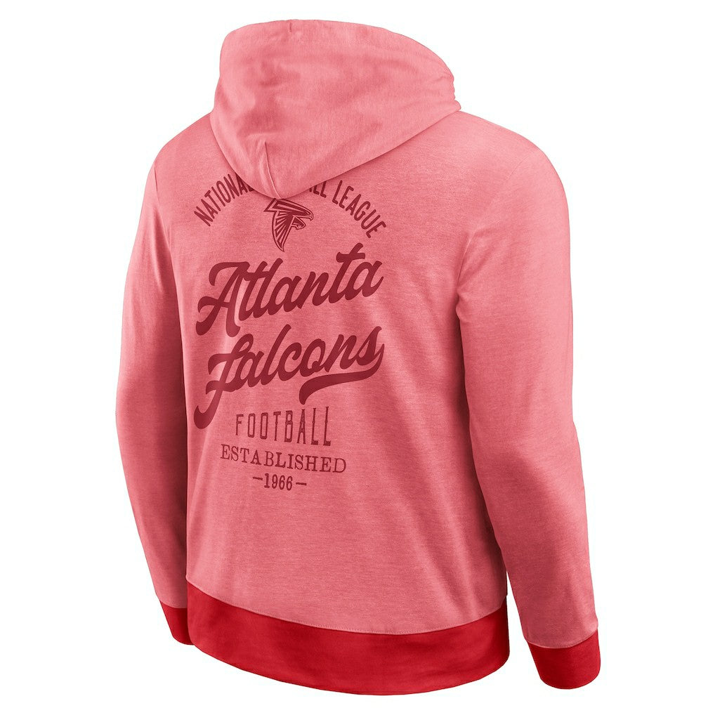 Darius Rucker Collection Tonal Knit Pullover Hoodie - Atlanta Falcons