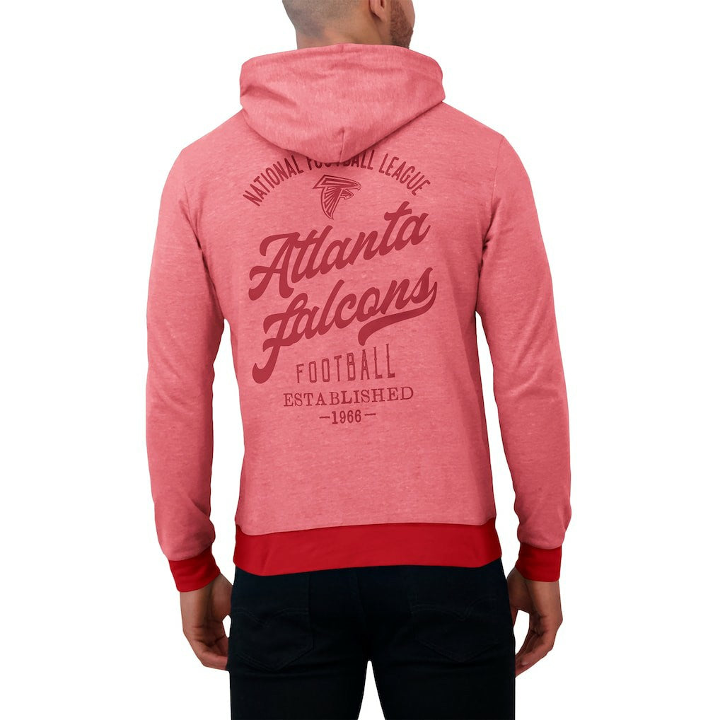 Darius Rucker Collection Tonal Knit Pullover Hoodie - Atlanta Falcons