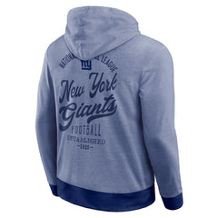 Darius Rucker Collection Tonal Knit Pullover Hoodie - New York Giants