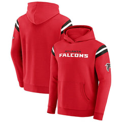 Darius Rucker Collection Football Washed Pullover Hoodie - Atlanta Falcons