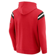 Darius Rucker Collection Football Washed Pullover Hoodie - Atlanta Falcons