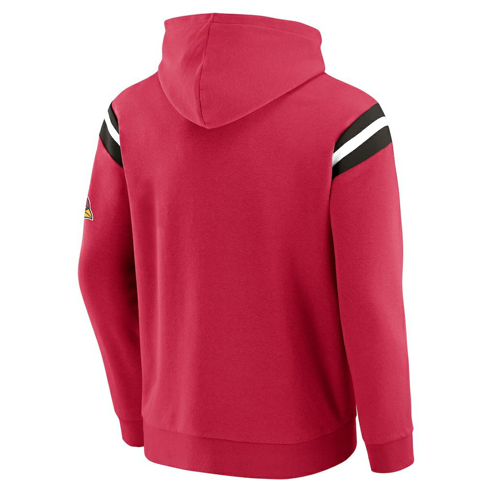 Darius Rucker Collection Football Washed Pullover Hoodie - Arizona Cardinals