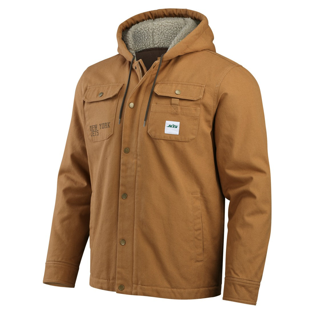 Darius Rucker Collection Canvas Full-Zip Hoodie Jacket - New York Jets