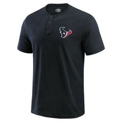 Darius Rucker Collection Washed Henley T-Shirt - Houston Texans
