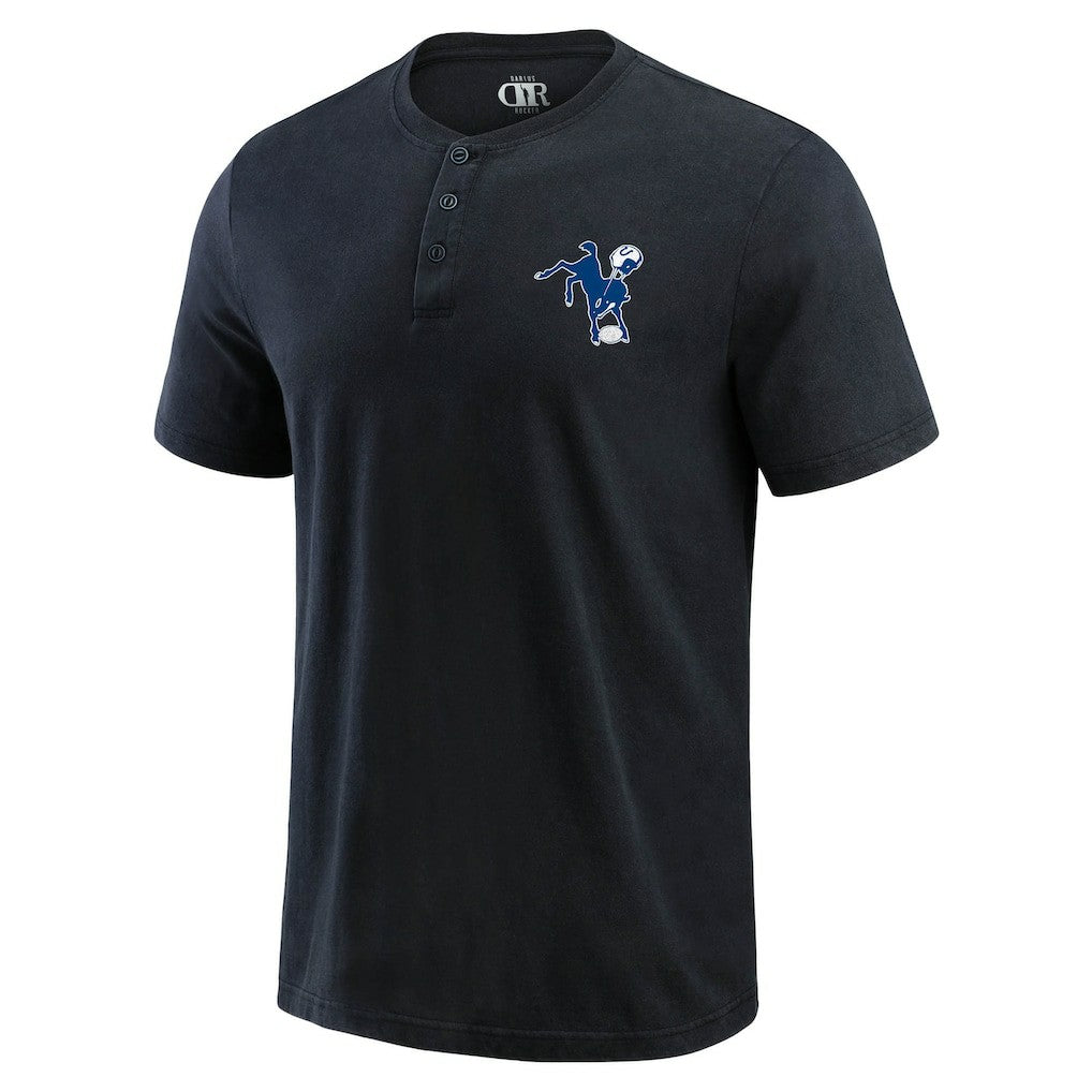 Darius Rucker Collection Washed Henley T-Shirt - Indianapolis Colts