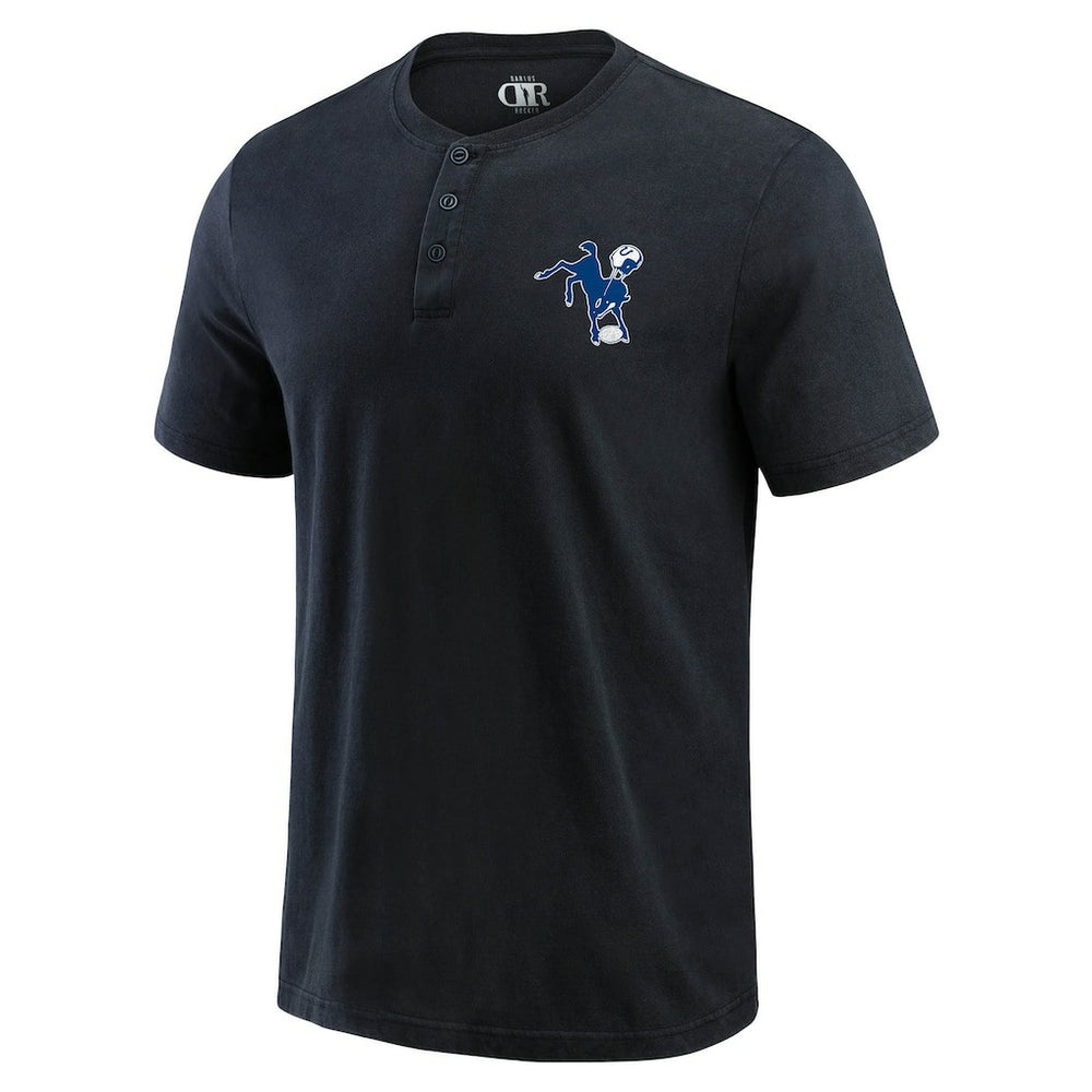 Darius Rucker Collection Washed Henley T-Shirt - Indianapolis Colts