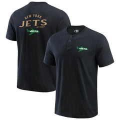 Darius Rucker Collection Washed Henley T-Shirt - New York Jets