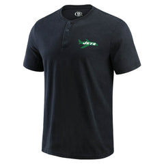 Darius Rucker Collection Washed Henley T-Shirt - New York Jets