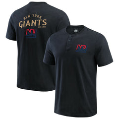 Darius Rucker Collection Washed Henley T-Shirt - New York Giants