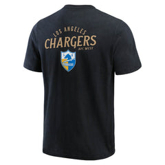 Darius Rucker Collection Washed Henley T-Shirt - Los Angeles Chargers