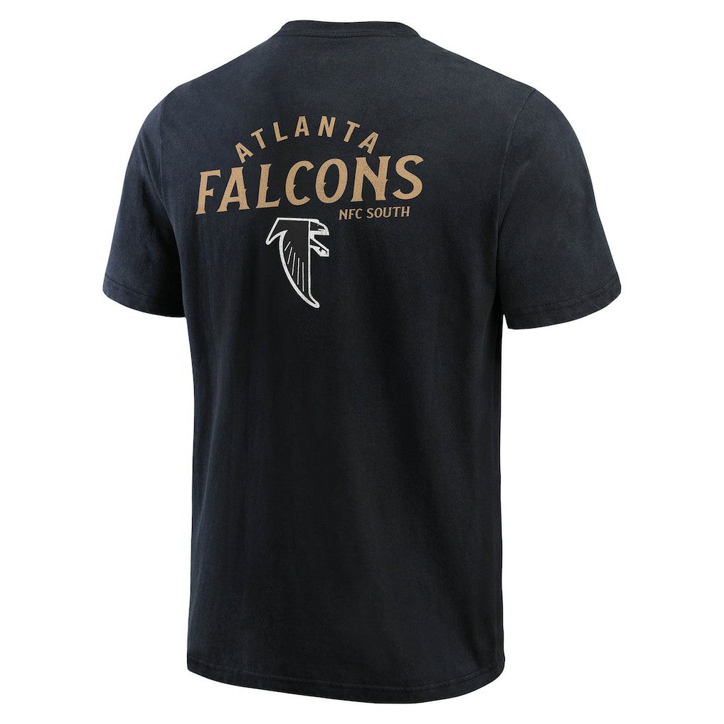 Darius Rucker Collection Washed Henley T-Shirt - Atlanta Falcons