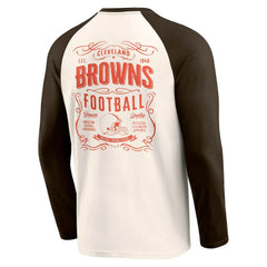 Darius Rucker Collection Raglan Henley T-Shirt - Cleveland Browns
