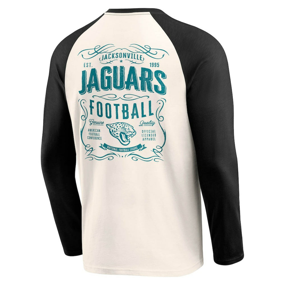 Darius Rucker Collection Raglan Henley T-Shirt - Jacksonville Jaguars