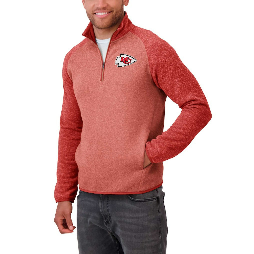 Darius Rucker Collection Tonal Quarter-Zip Jacket - Kansas City Chiefs
