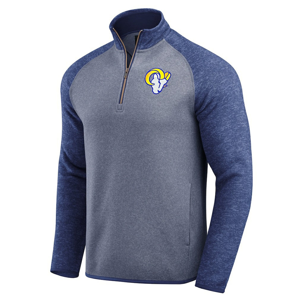Darius Rucker Collection Tonal Quarter-Zip Jacket - Los Angeles Rams