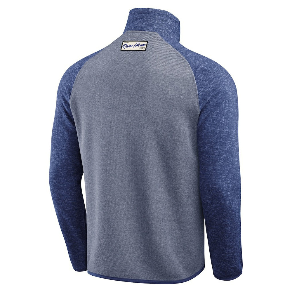 Darius Rucker Collection Tonal Quarter-Zip Jacket - Los Angeles Rams
