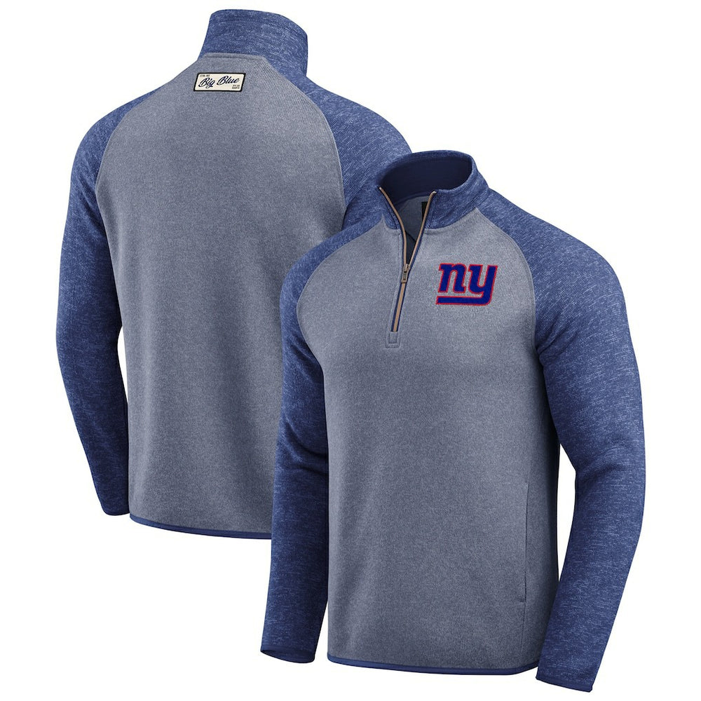 Darius Rucker Collection Tonal Quarter-Zip Jacket - New York Giants