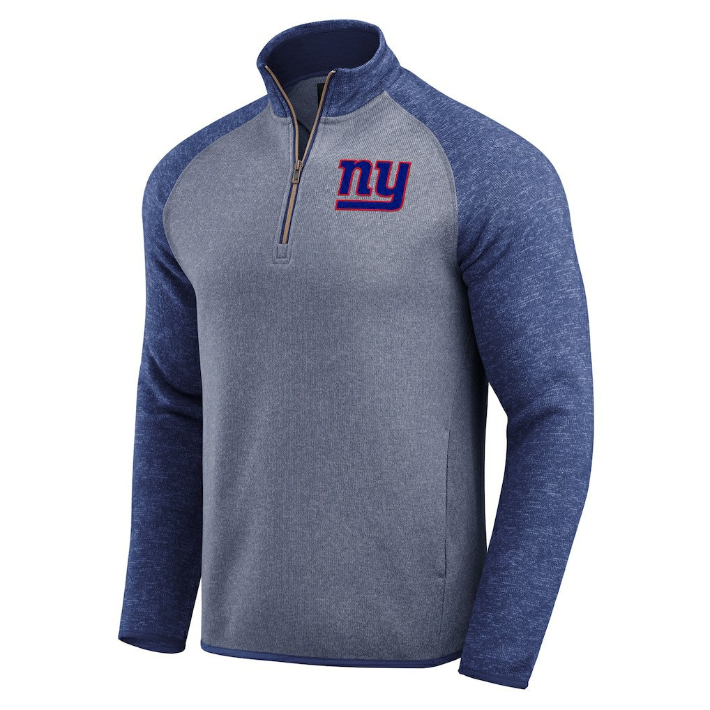 Darius Rucker Collection Tonal Quarter-Zip Jacket - New York Giants