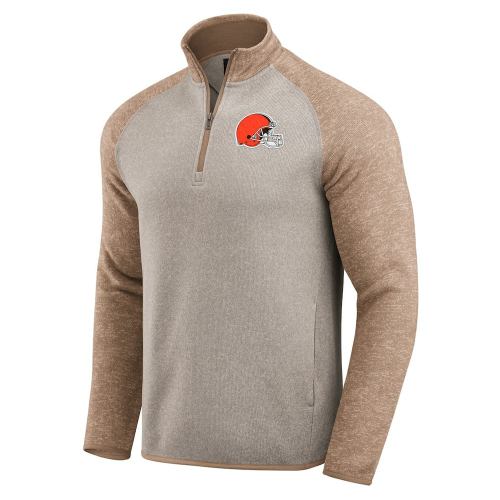 Darius Rucker Collection Tonal Quarter-Zip Jacket - Cleveland Browns