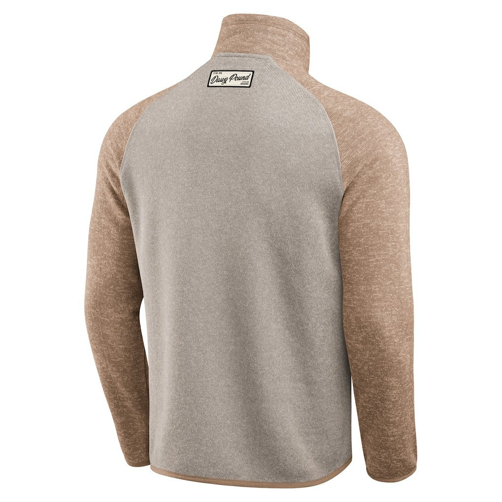 Darius Rucker Collection Tonal Quarter-Zip Jacket - Cleveland Browns
