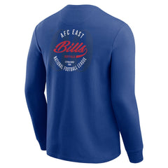 Darius Rucker Collection Washed Waffle-Knit Long Sleeve T-Shirt - Buffalo Bills