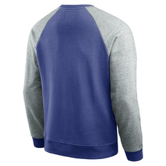 Darius Rucker Collection Throwback Color Block Raglan Pullover Sweatshirt - Denver Broncos