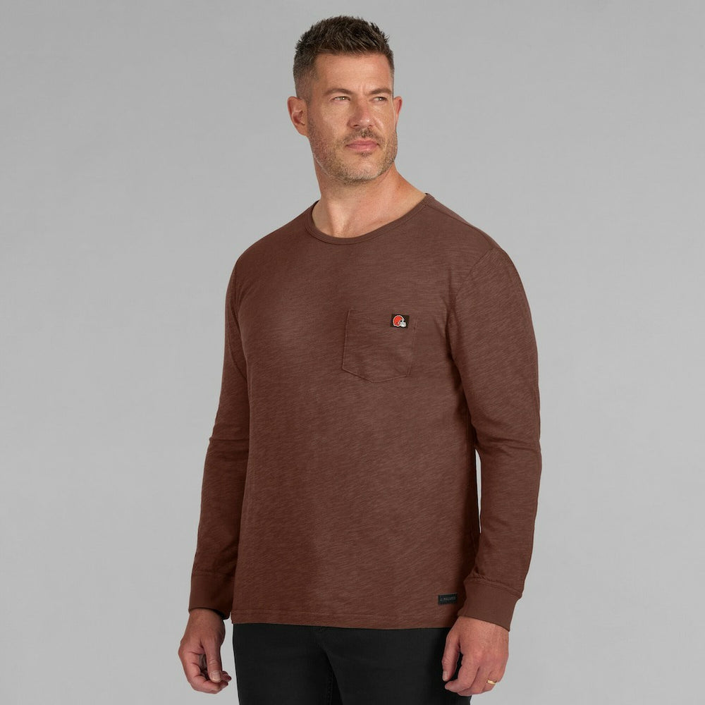 J. Palmer In-The-Pocket Long Sleeve T-Shirt - Cleveland Browns