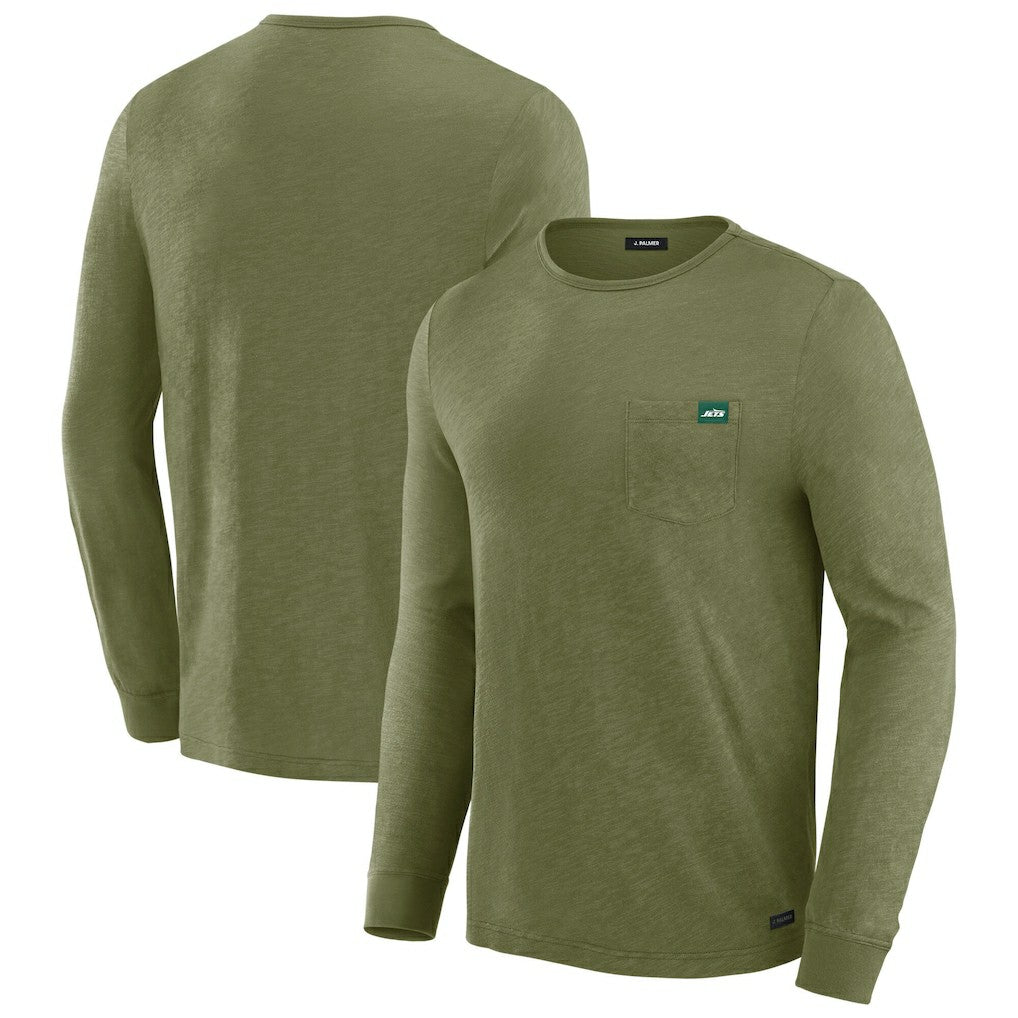 J. Palmer In-The-Pocket Long Sleeve T-Shirt - New York Jets