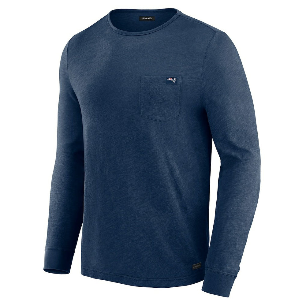 J. Palmer In-The-Pocket Long Sleeve T-Shirt - New England Patriots