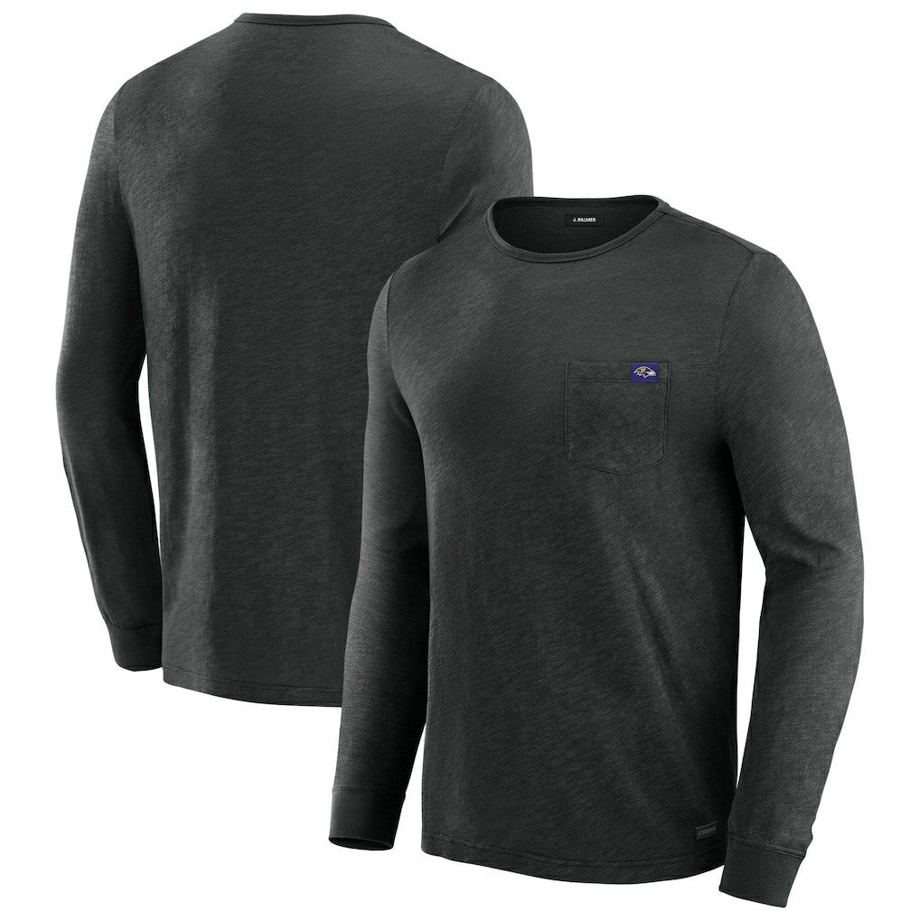 J. Palmer In-The-Pocket Long Sleeve T-Shirt - Baltimore Ravens