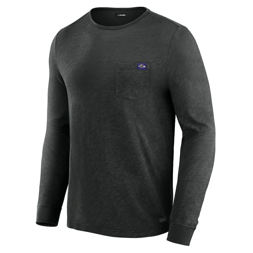 J. Palmer In-The-Pocket Long Sleeve T-Shirt - Baltimore Ravens