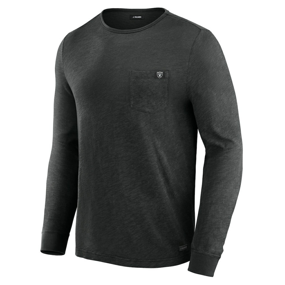 J. Palmer In-The-Pocket Long Sleeve T-Shirt - Las Vegas Raiders