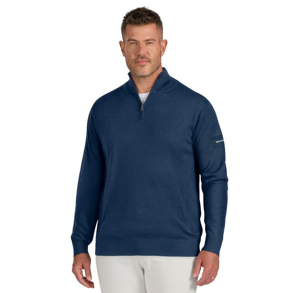 J. Palmer Franchise Quarter-Zip Sweater - Seattle Seahawks