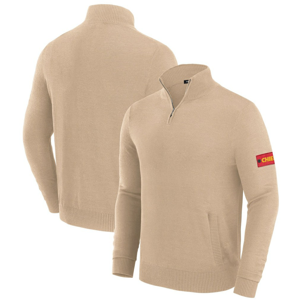 J. Palmer Franchise Quarter-Zip Sweater - Kansas City Chiefs