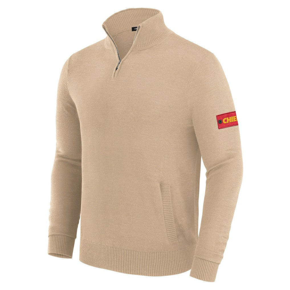 J. Palmer Franchise Quarter-Zip Sweater - Kansas City Chiefs