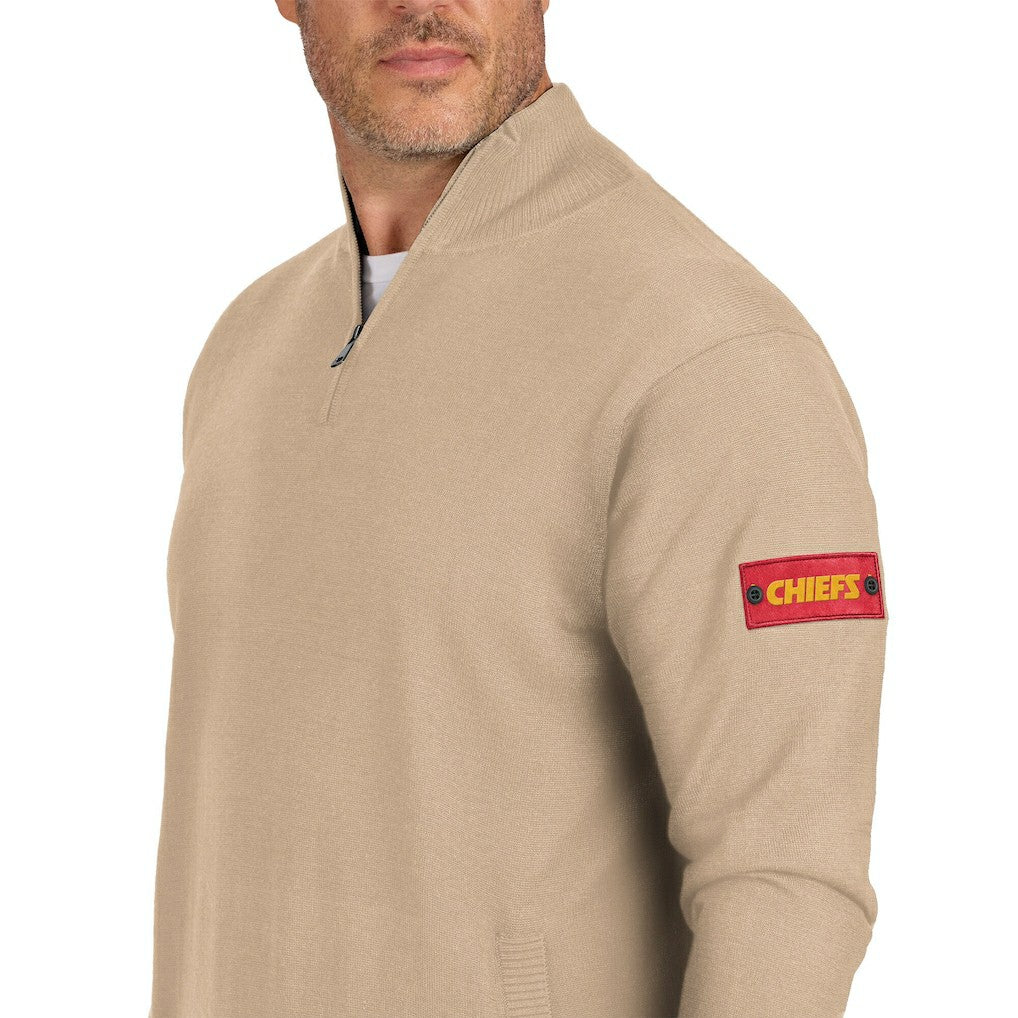 J. Palmer Franchise Quarter-Zip Sweater - Kansas City Chiefs