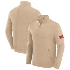 J. Palmer Franchise Quarter-Zip Sweater - San Francisco 49ers