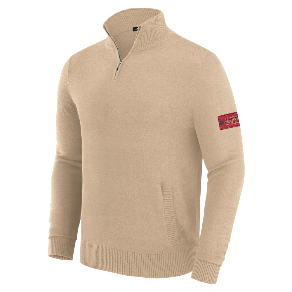 J. Palmer Franchise Quarter-Zip Sweater - San Francisco 49ers