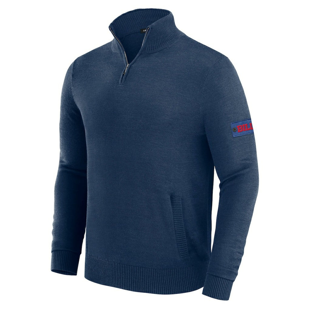 J. Palmer Franchise Quarter-Zip Sweater - Buffalo Bills