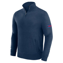 J. Palmer Franchise Quarter-Zip Sweater - Buffalo Bills