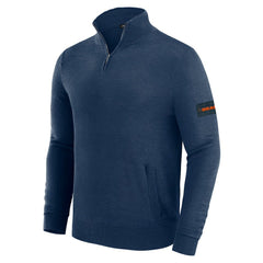 J. Palmer Franchise Quarter-Zip Sweater - Chicago Bears