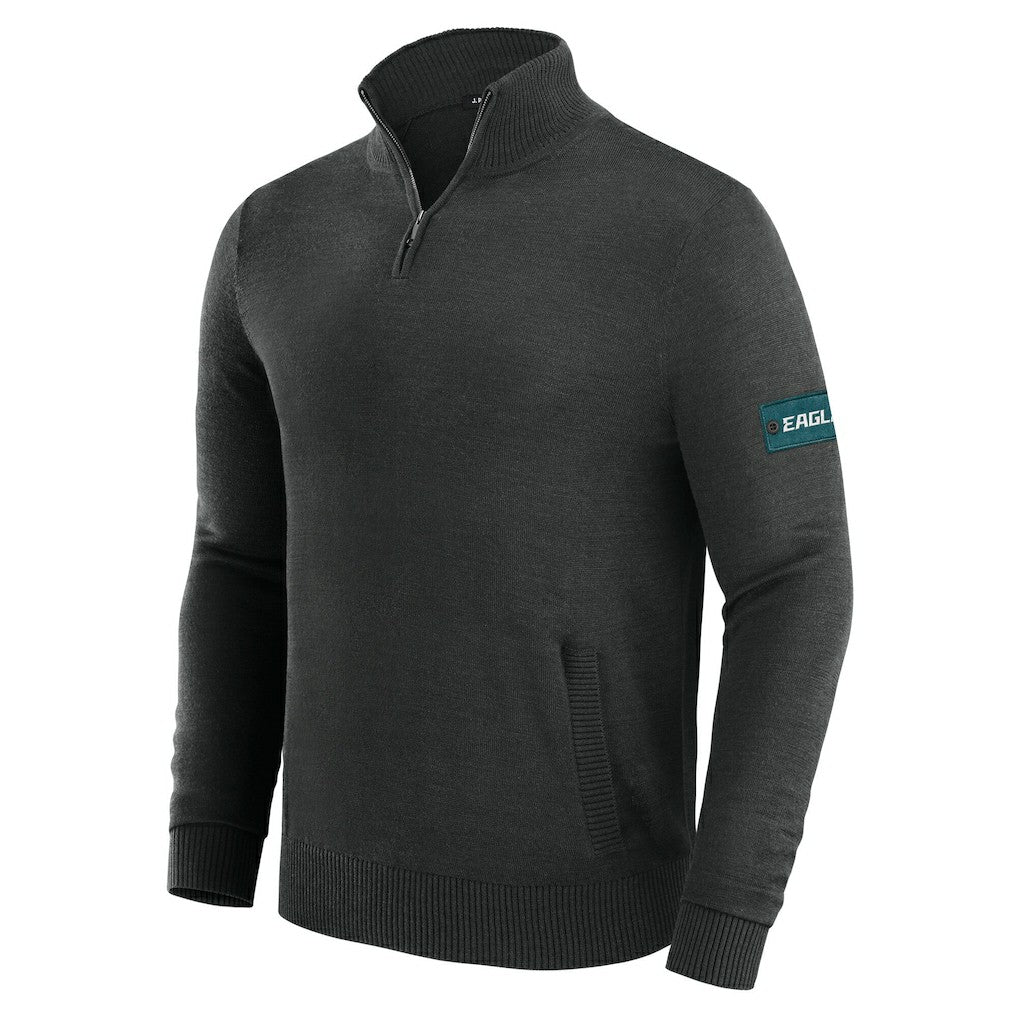 J. Palmer Franchise Quarter-Zip Sweater - Philadelphia Eagles