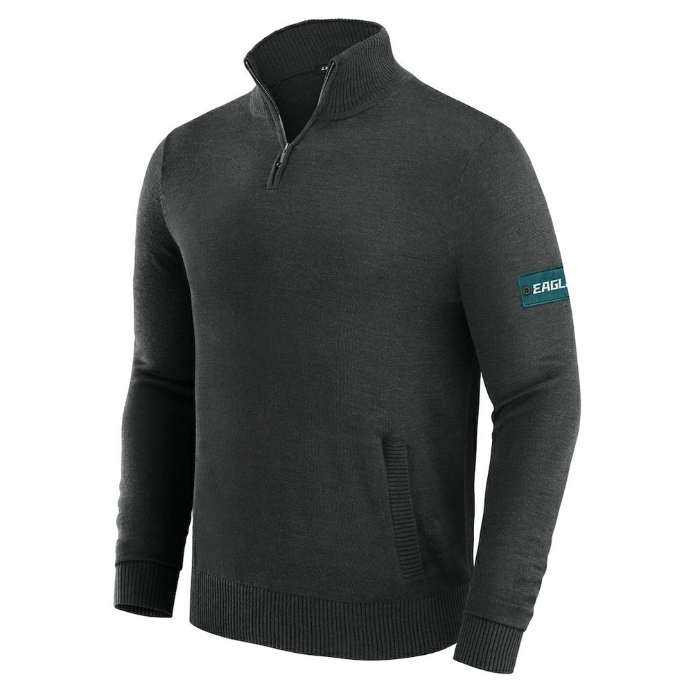 J. Palmer Franchise Quarter-Zip Sweater - Philadelphia Eagles
