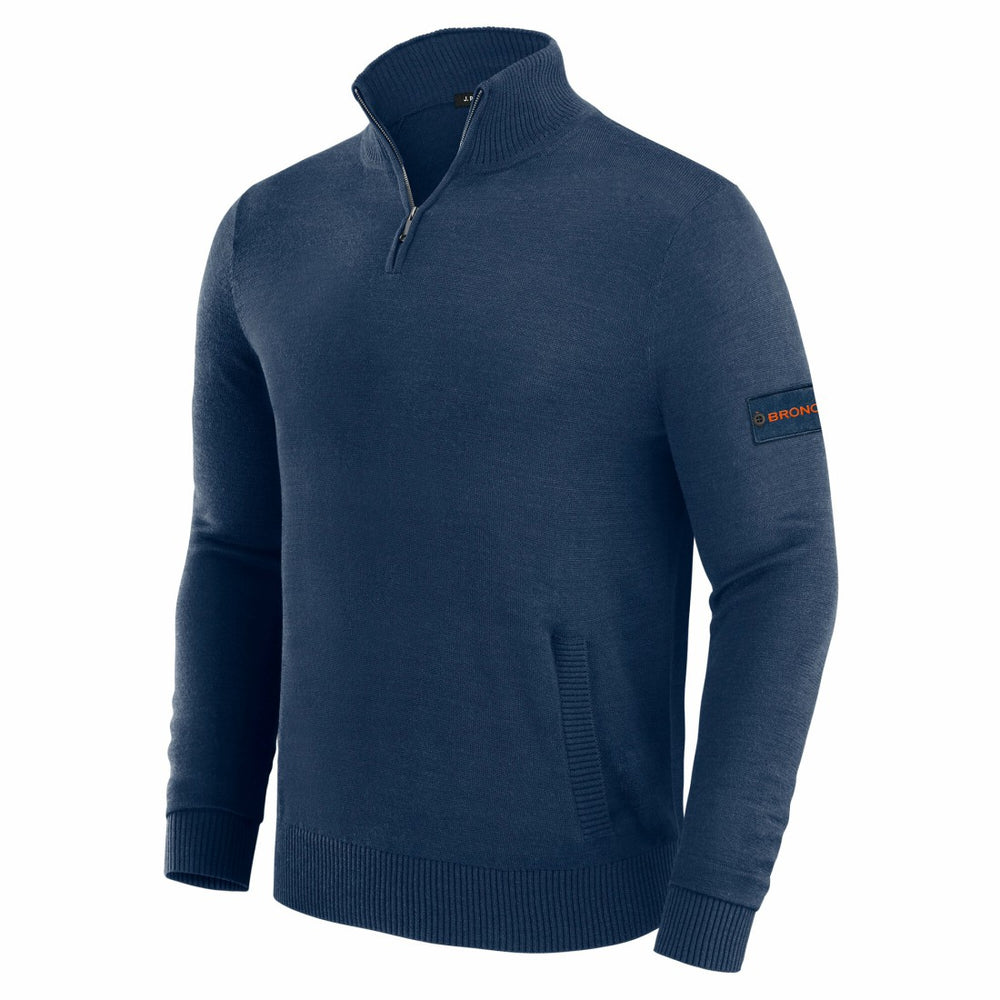 J. Palmer Franchise Quarter-Zip Sweater - Denver Broncos