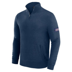 J. Palmer Franchise Quarter-Zip Sweater - New York Giants